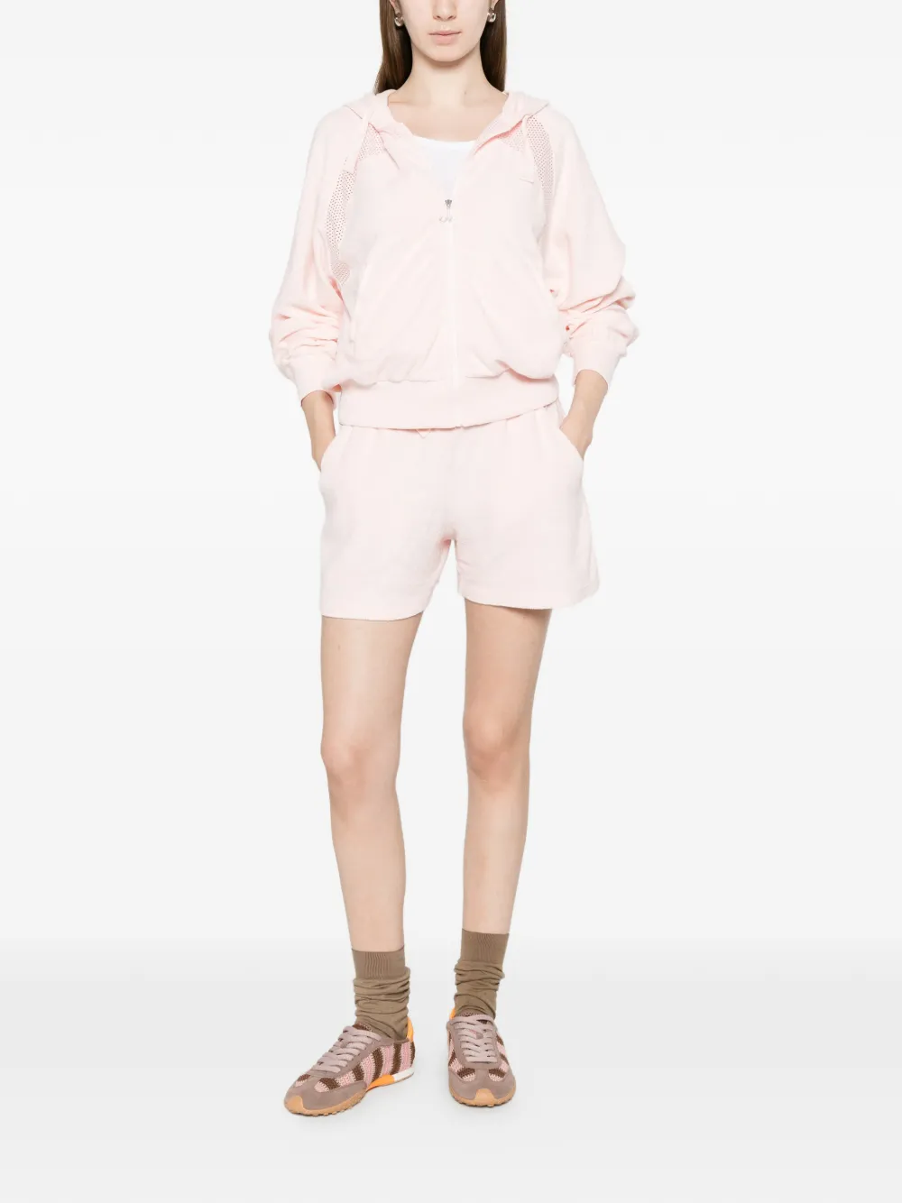 DEHA Shorts met trekkoord Roze