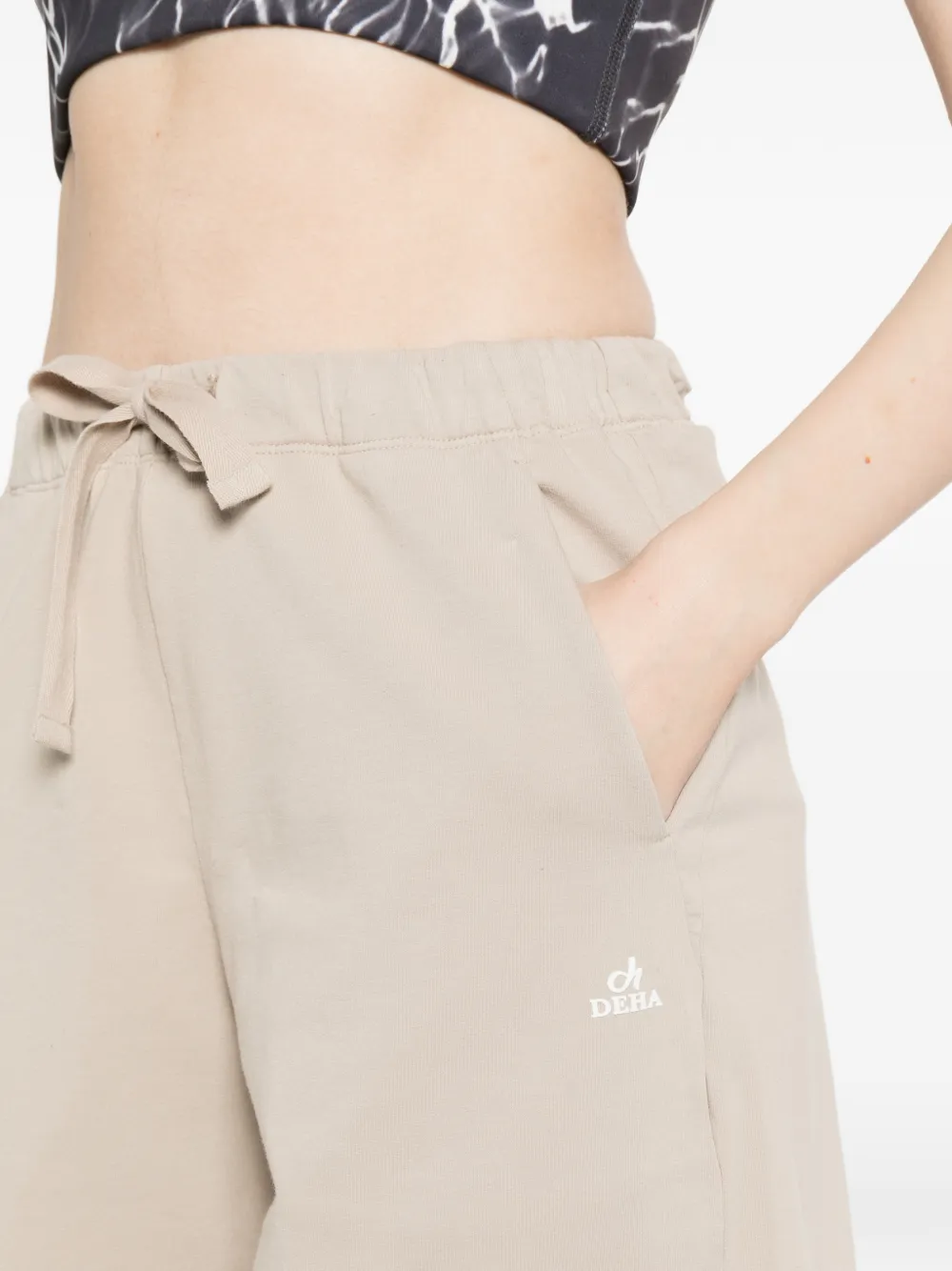 DEHA Shorts met trekkoord Beige