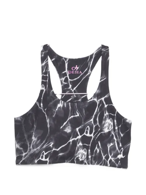 DEHA racerback printed sports bras