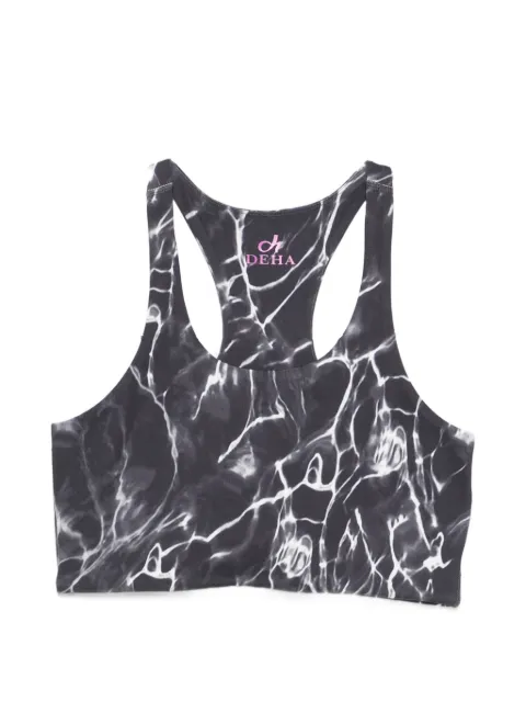 DEHA racerback printed sports bras