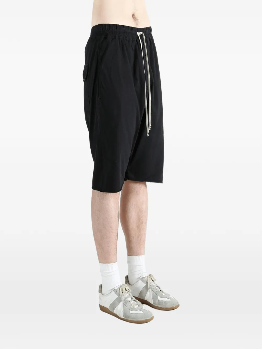 Rick Owens DRKSHDW Shorts met trekkoord Zwart