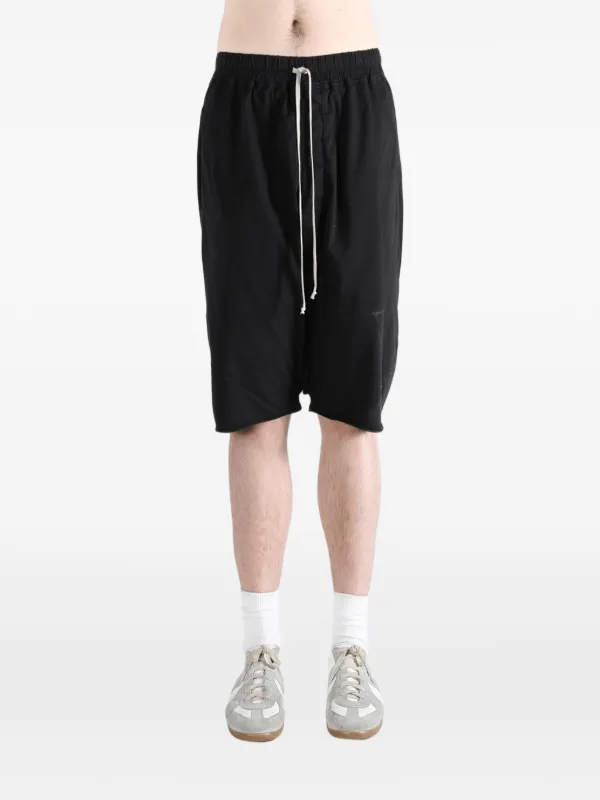 Rick Owens DRKSHDW ドローストリング ショートパンツ | ブラック