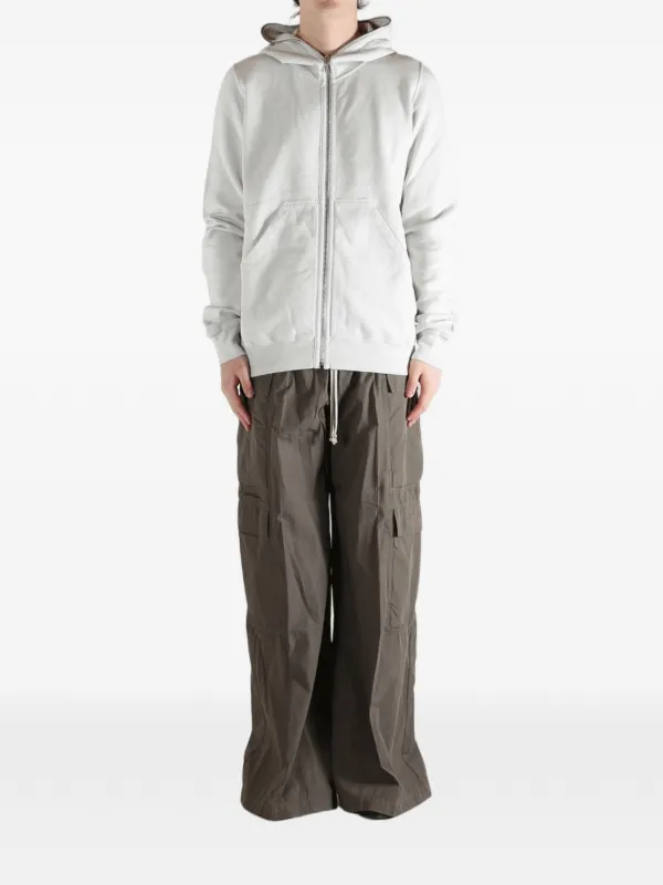 Rick Owens DRKSHDW ジップ パーカー | ホワイト | FARFETCH JP
