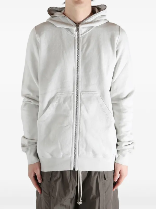 Rick Owens DRKSHDW ジップ パーカー | ホワイト | FARFETCH JP