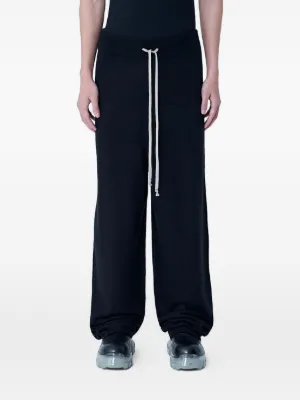 Rick Owens DRKSHDW Drawstring drop-crotch Trousers | Black
