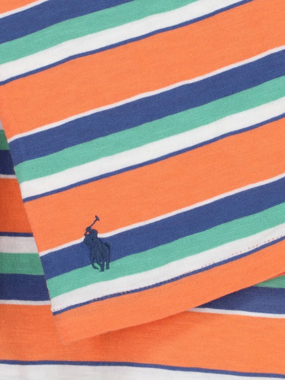 Polo Ralph Lauren Gestreept T-shirt Oranje