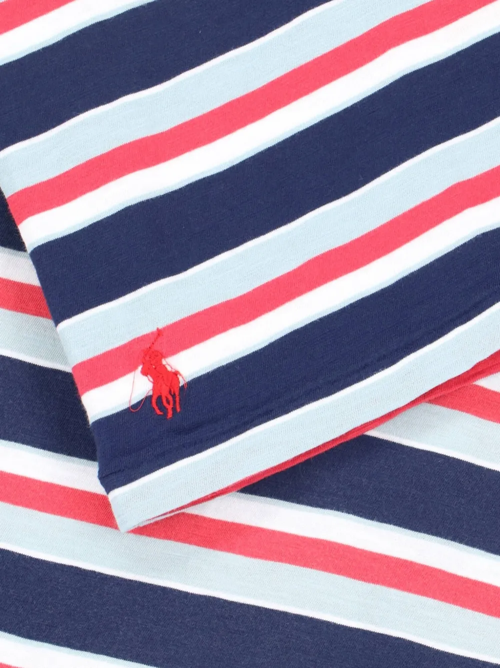 Polo Ralph Lauren Gestreept T-shirt Blauw