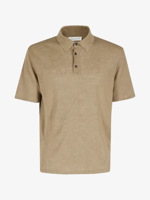 Roberto Collina playera tipo polo con botones