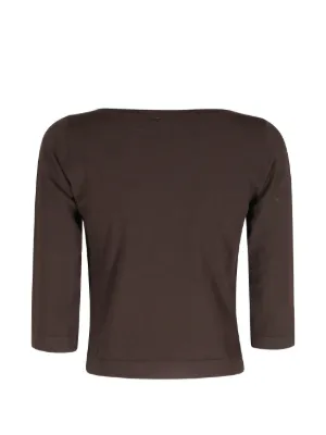 Roberto Collina boat-neck sweater from Roberto Collina