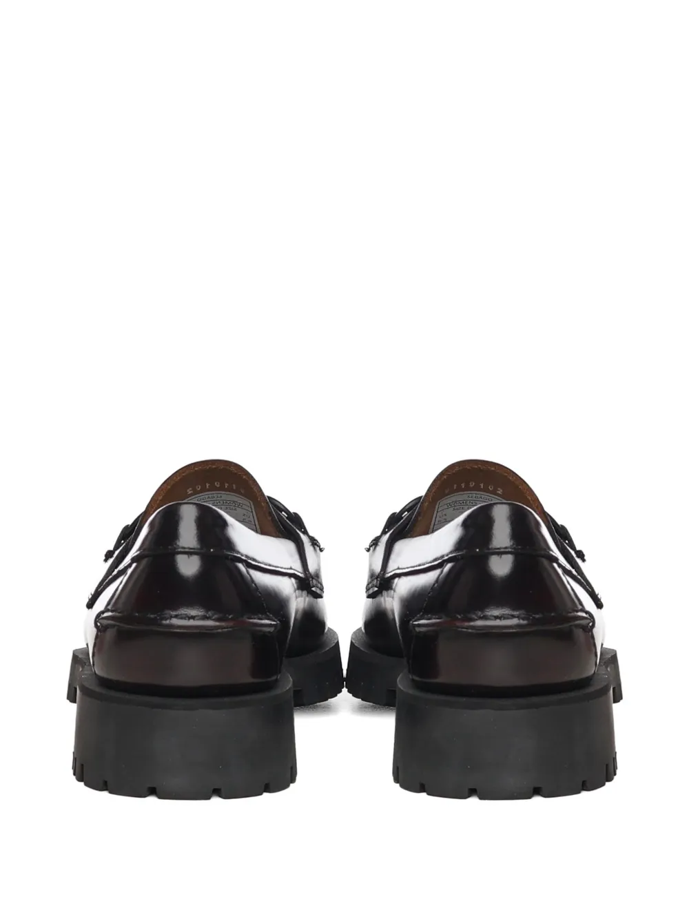 Sebago Loafers met ringdetail Bruin