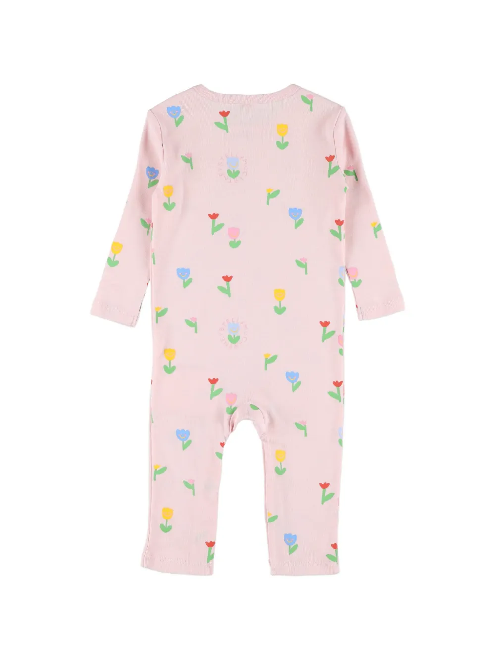 Tulip-Print Romper And Body Set