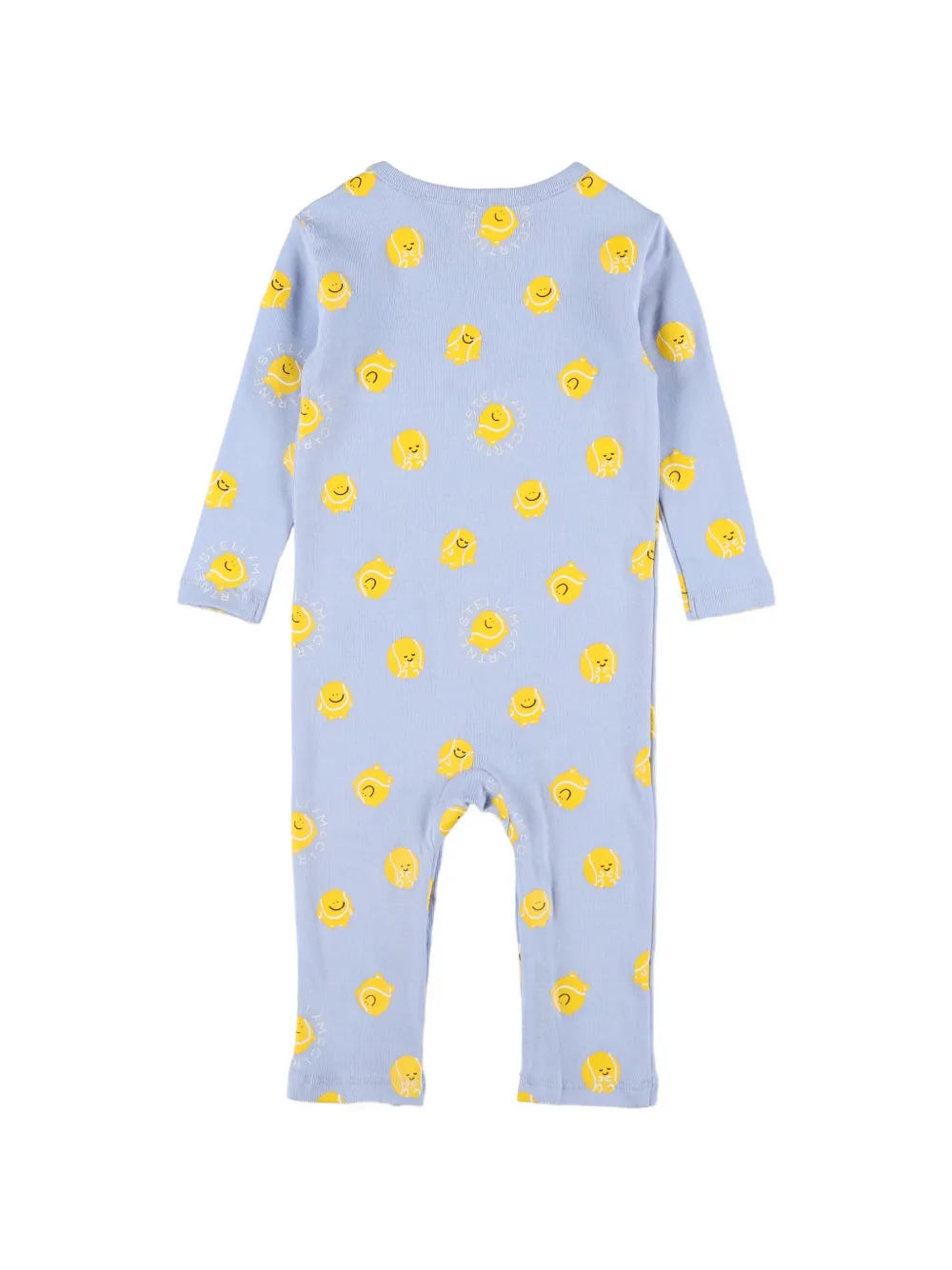 Stella McCartney Kids Romperset met grafische print Blauw