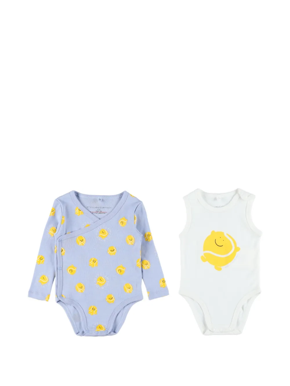 Stella McCartney Kids patterned body set - Blu