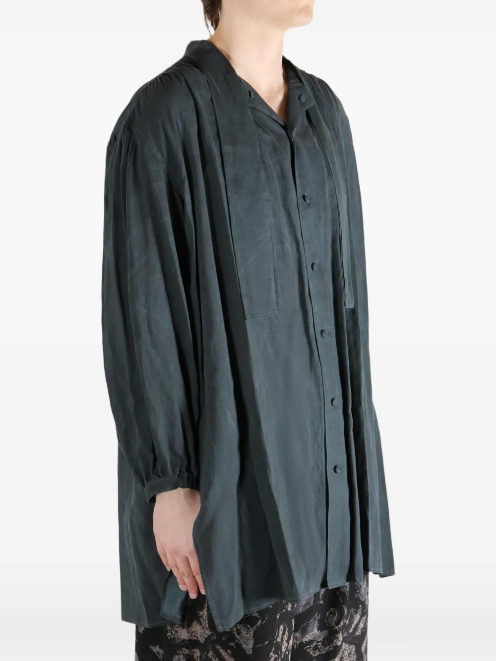 Yohji Yamamoto Overhemd Grijs