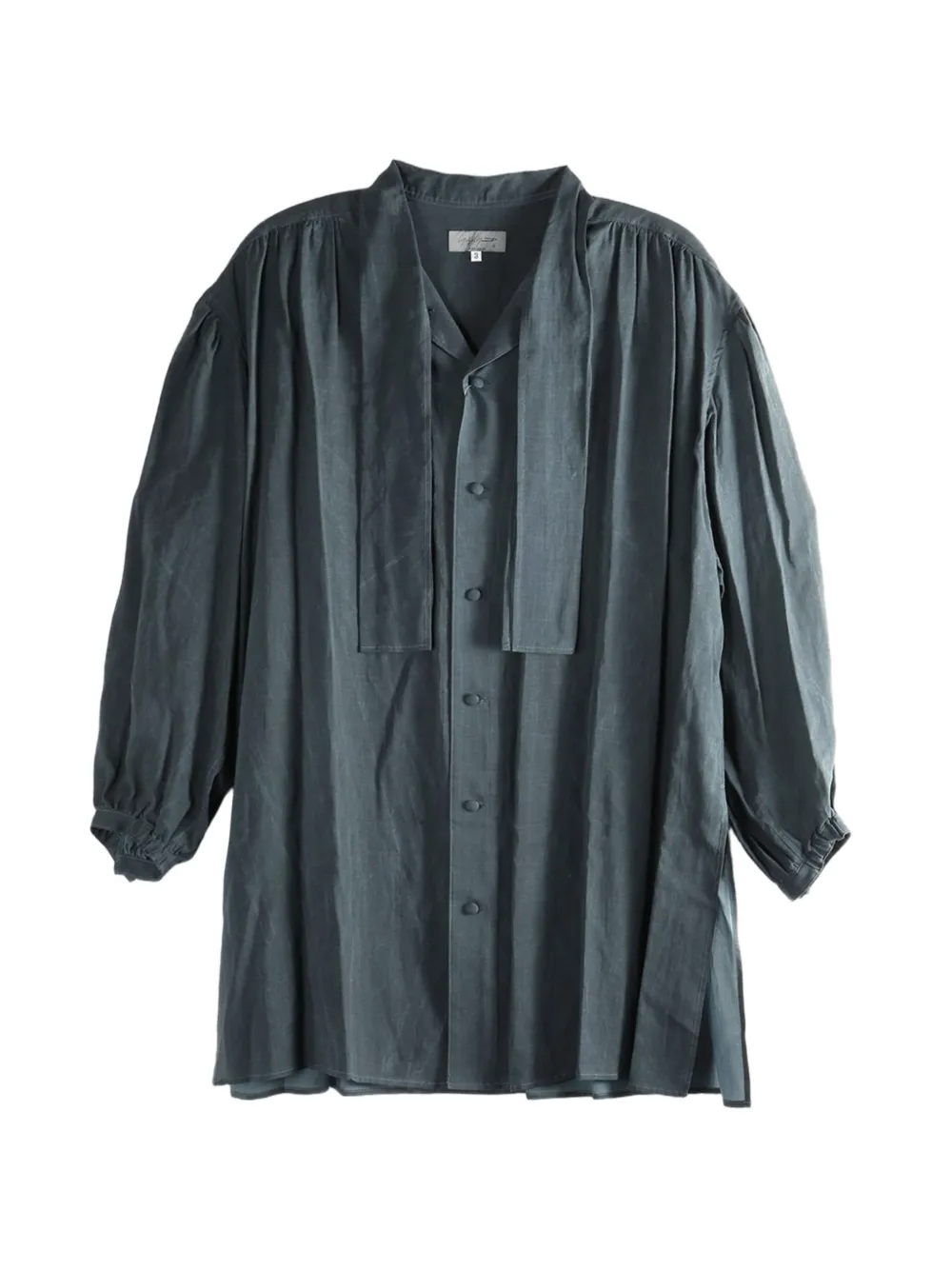 Yohji Yamamoto buttoned shirt - Grigio