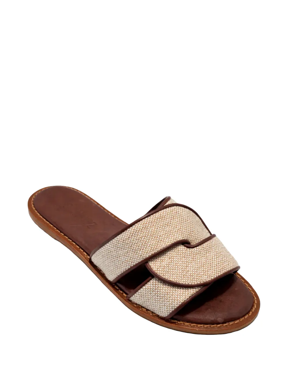 Schutz Rita flat sandals Beige