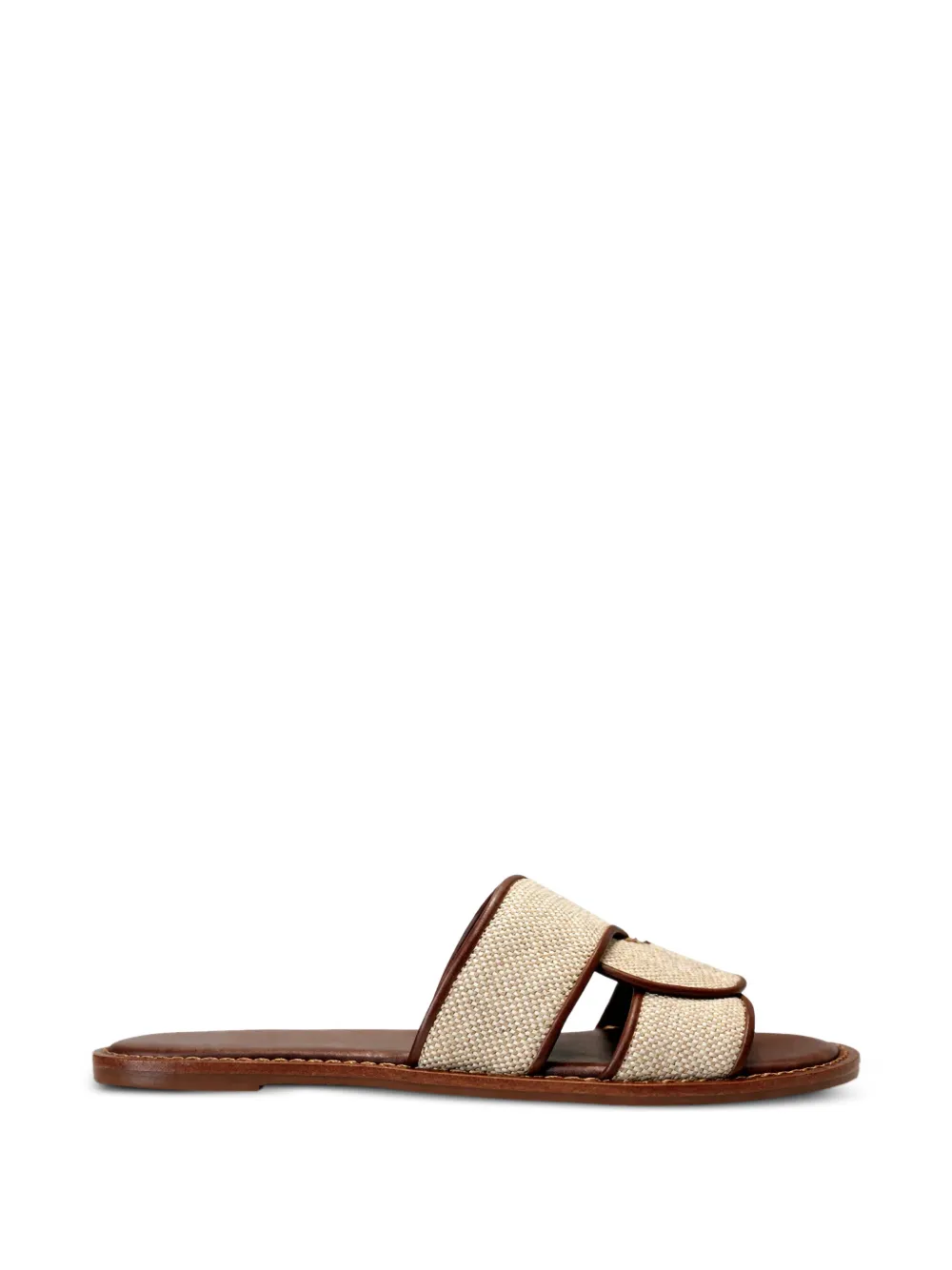 Schutz Rita flat sandals - Toni neutri