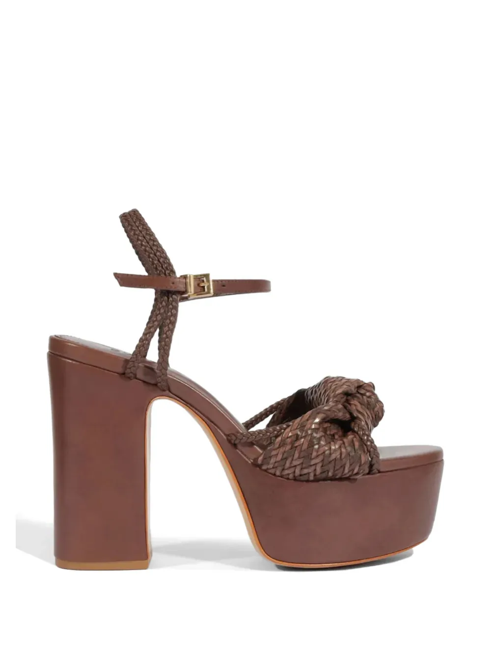 Schutz Kalina platform sandals - Marrone