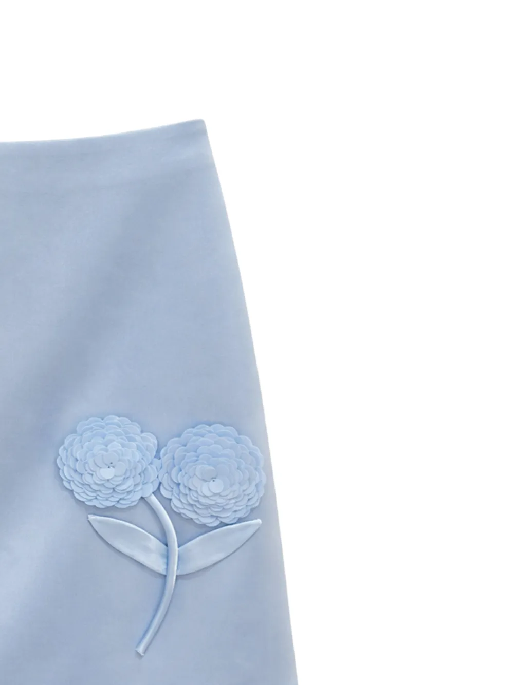 3d-Flower Mini Skirt