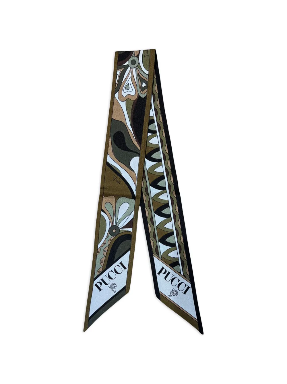 PUCCI floral bandeau - Marrone