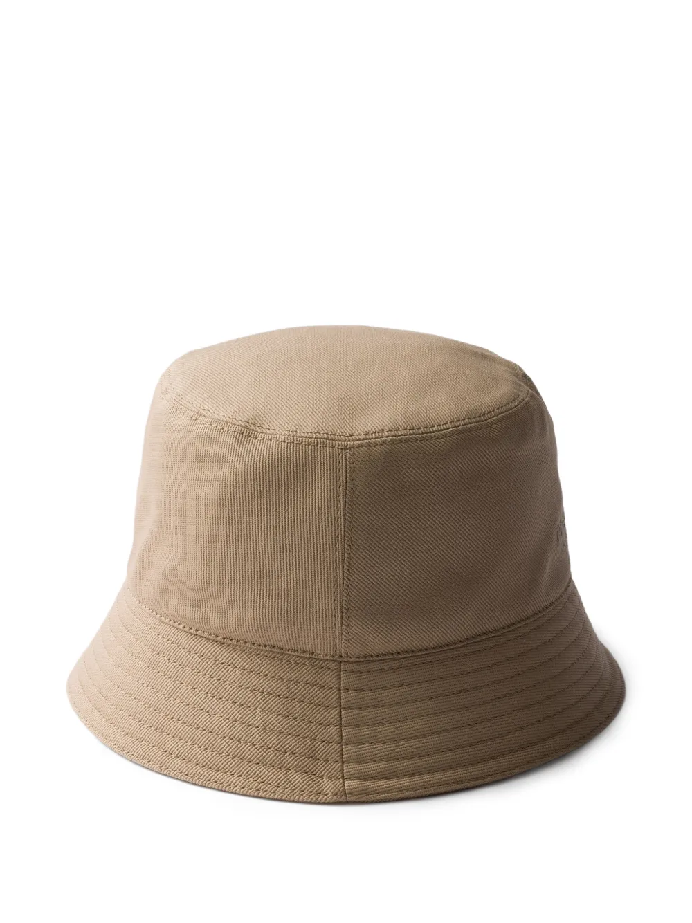  Prada Drill Bucket Hat - Neutrals 