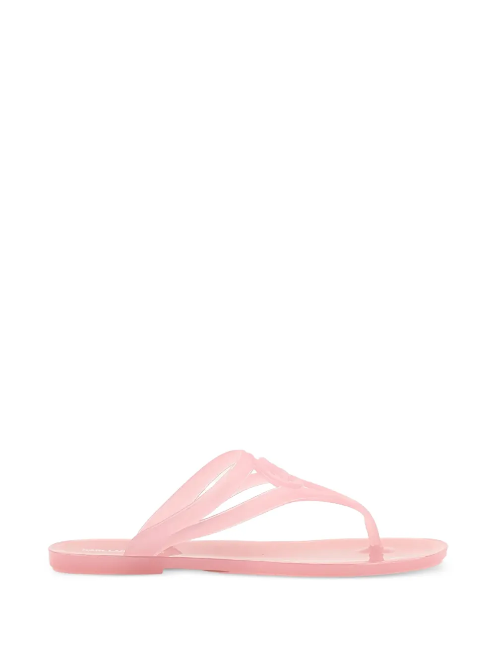 Karl Lagerfeld Jelly logo-detail flip-flops - Weiß