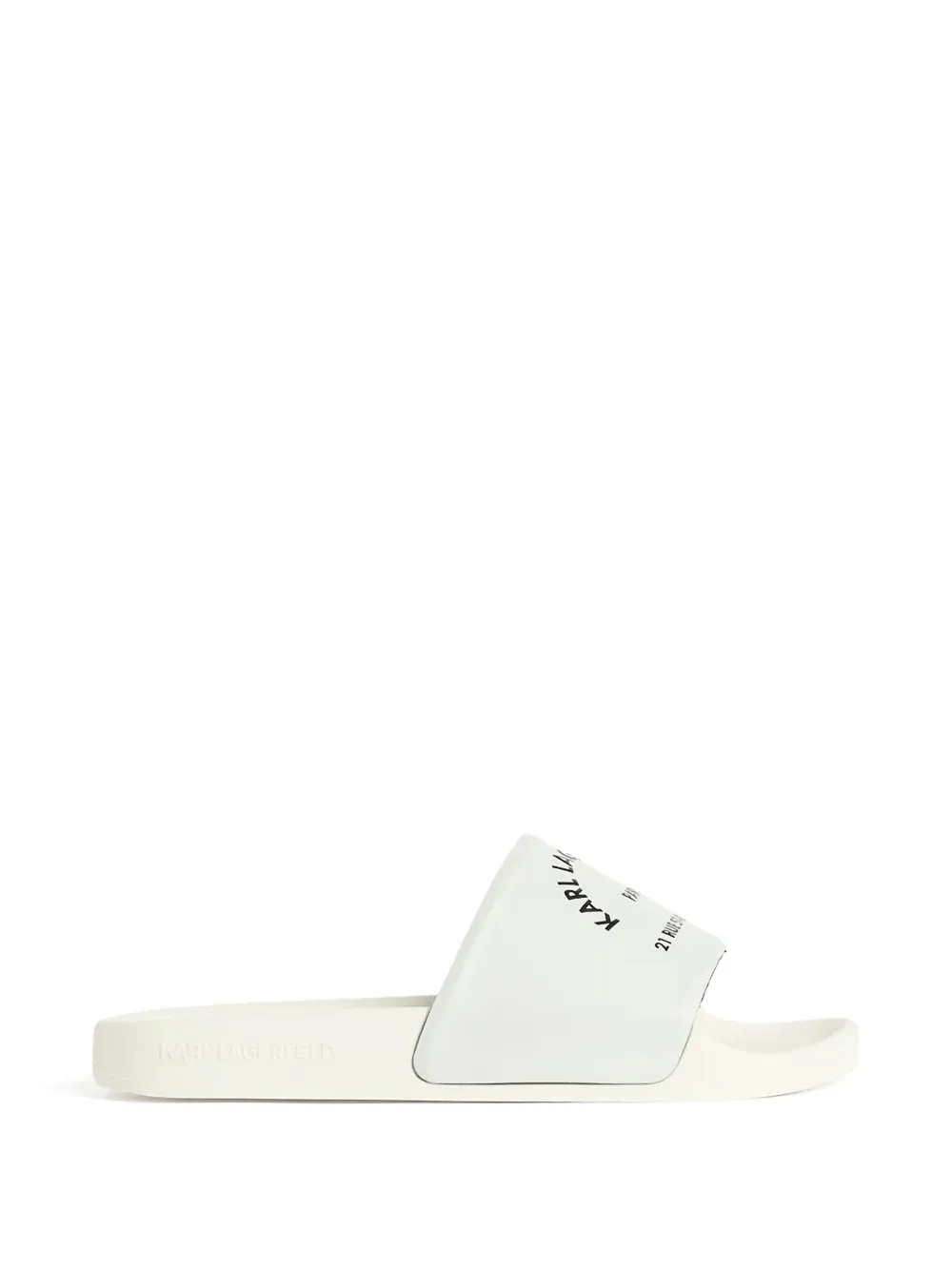 Karl Lagerfeld Kondo 2.0 logo-print slides - Grau