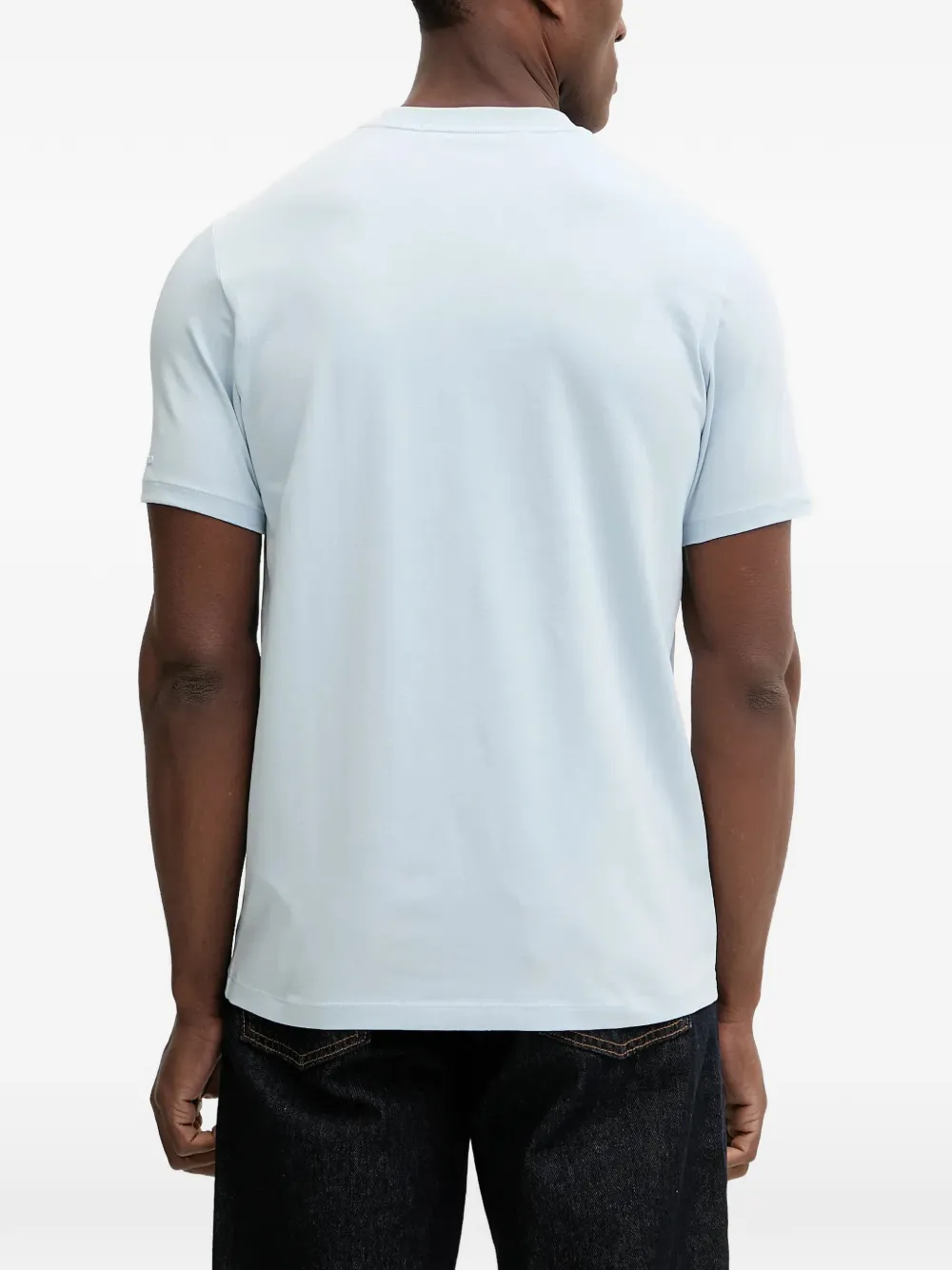 Karl Lagerfeld T-shirt met logoprint Blauw