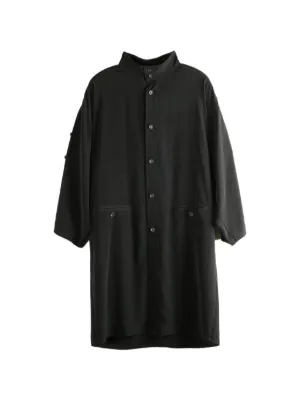 Yohji Yamamoto ファインニットコート | ブラック | FARFETCH JP