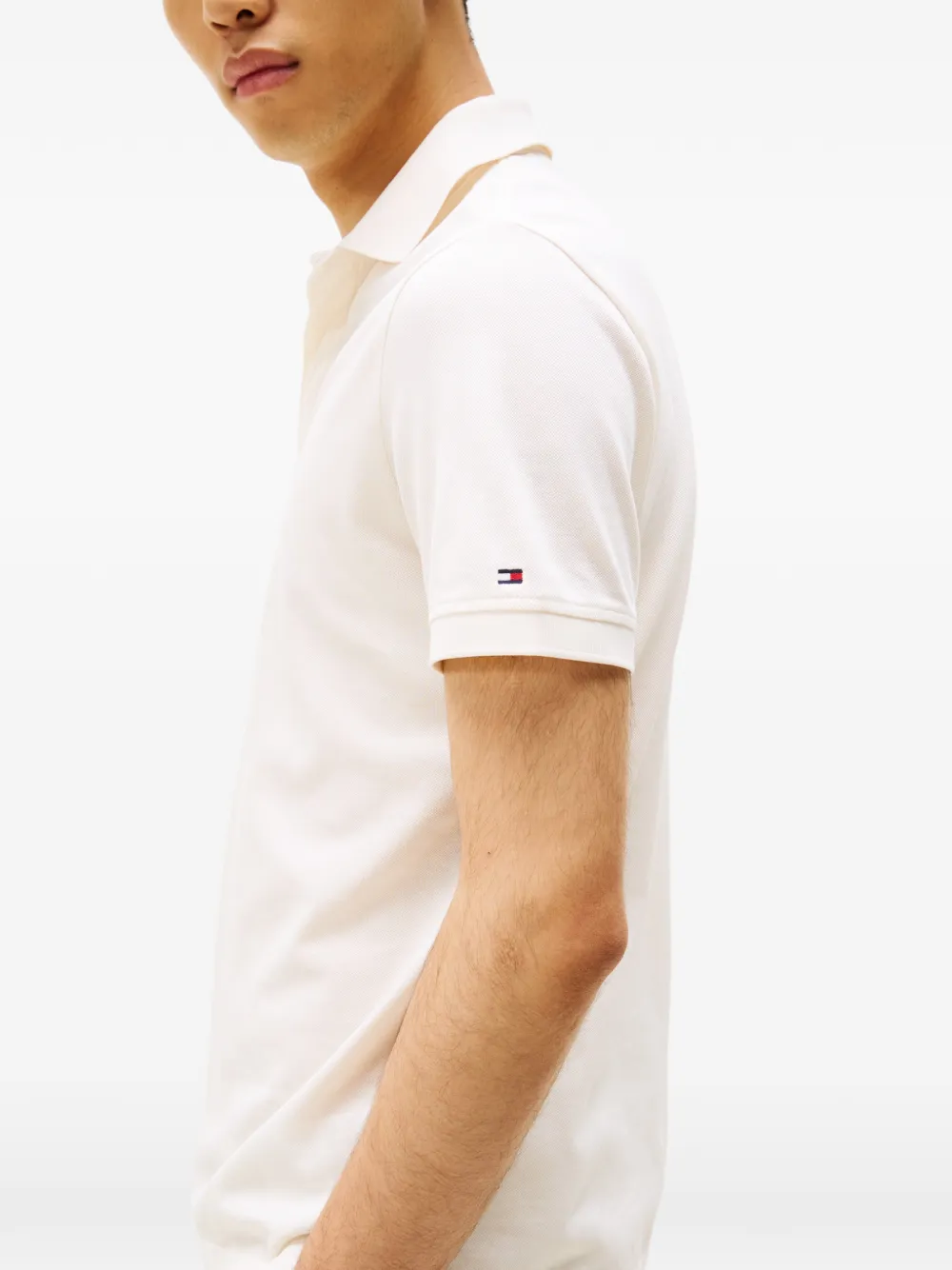 Tommy Hilfiger Poloshirt met logo Beige