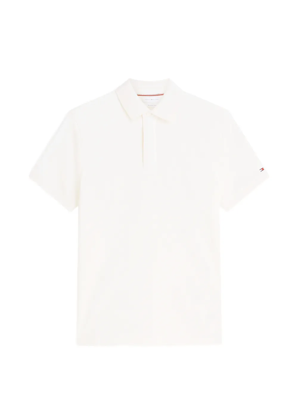 Tommy Hilfiger logo-detail polo shirt - Toni neutri
