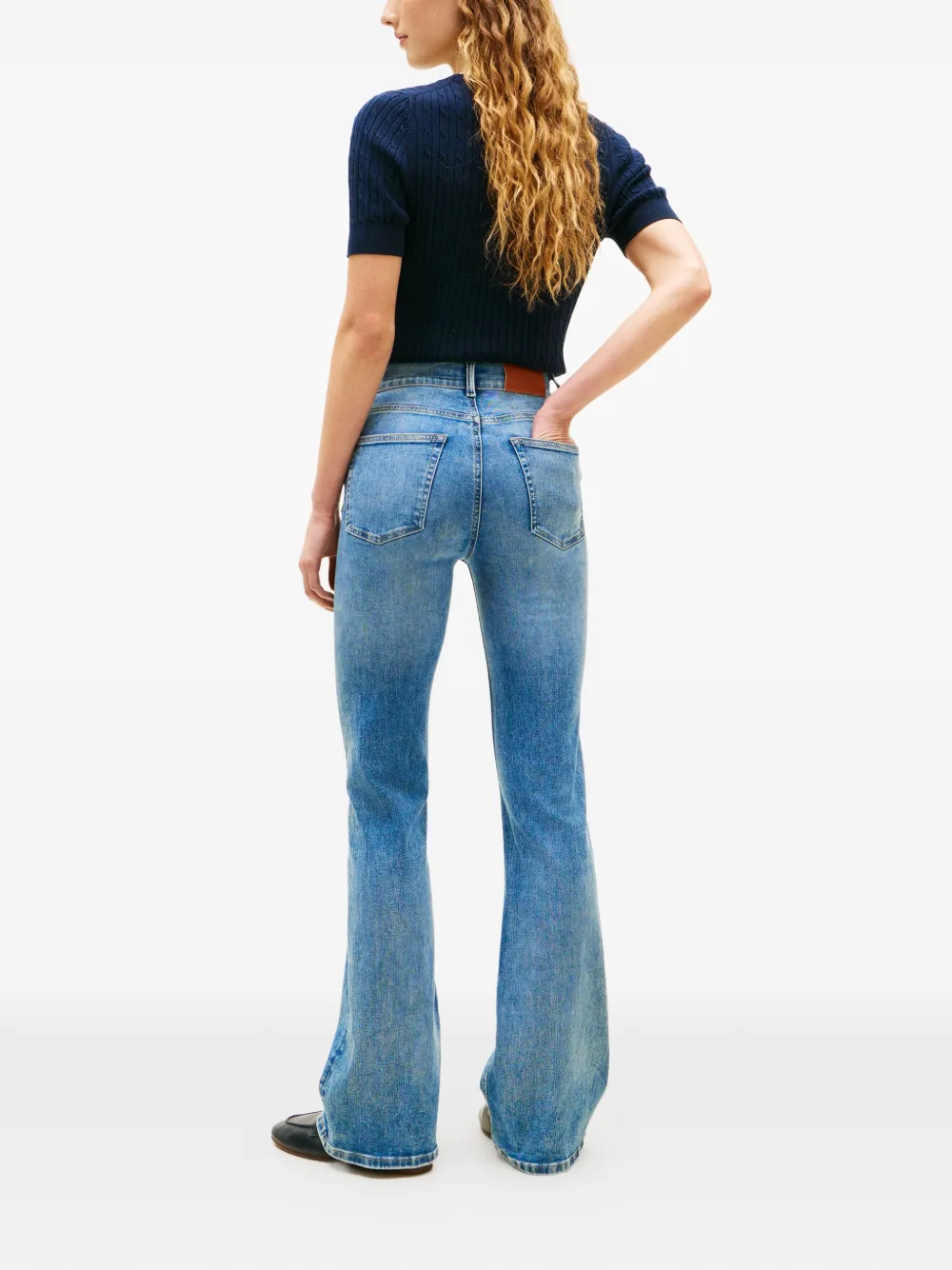  Tommy Hilfiger Vaqueros Acampanados - Azul 