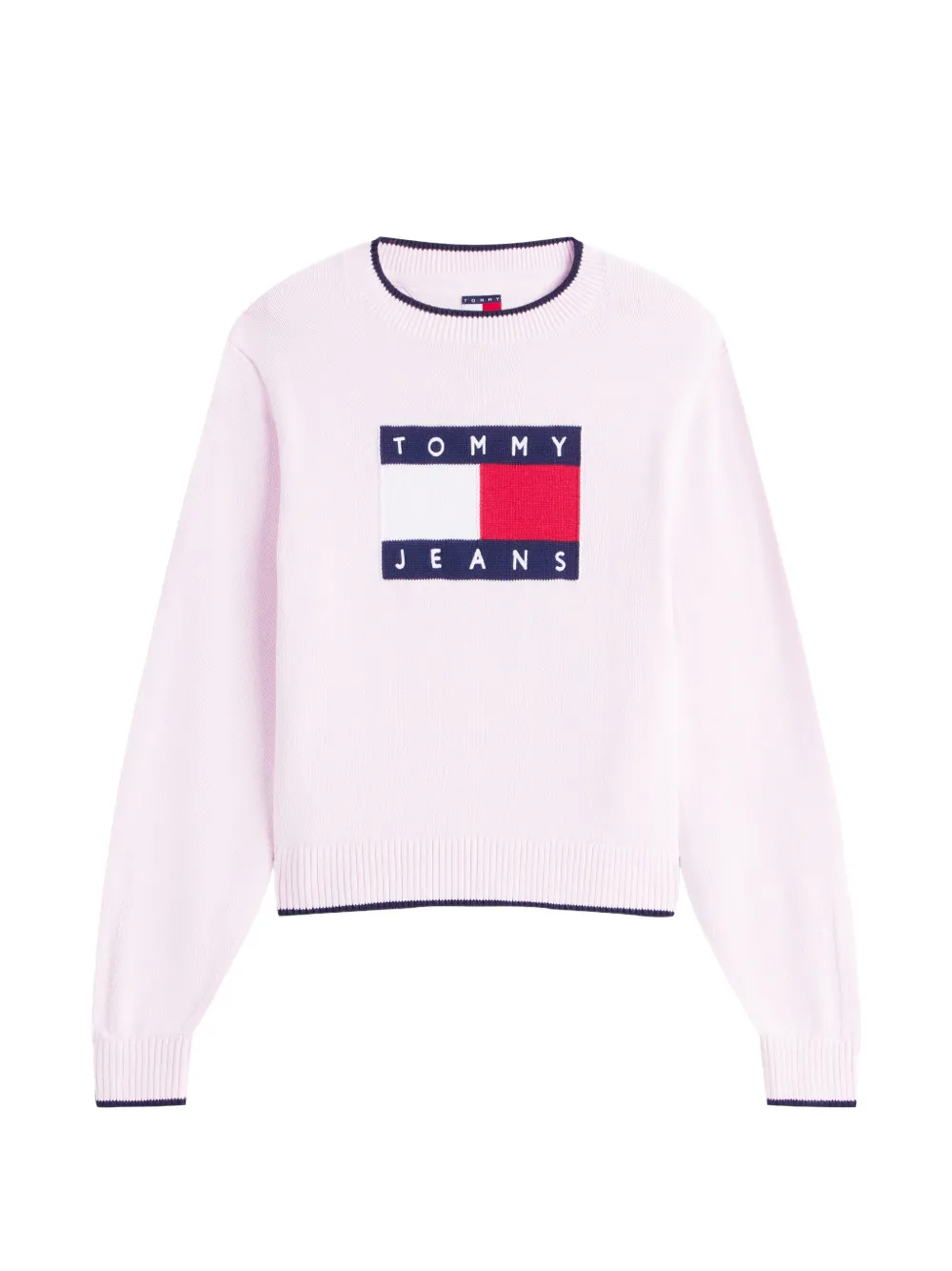 Tommy Hilfiger logo-detail sweater - Rosa