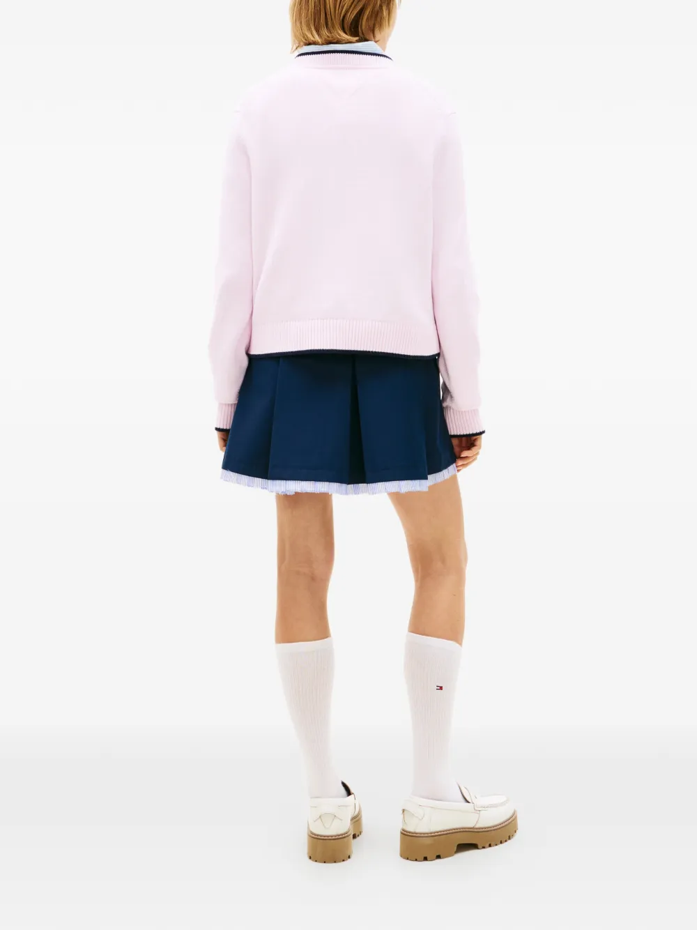  Tommy Hilfiger Logo-detail Sweater - Pink 