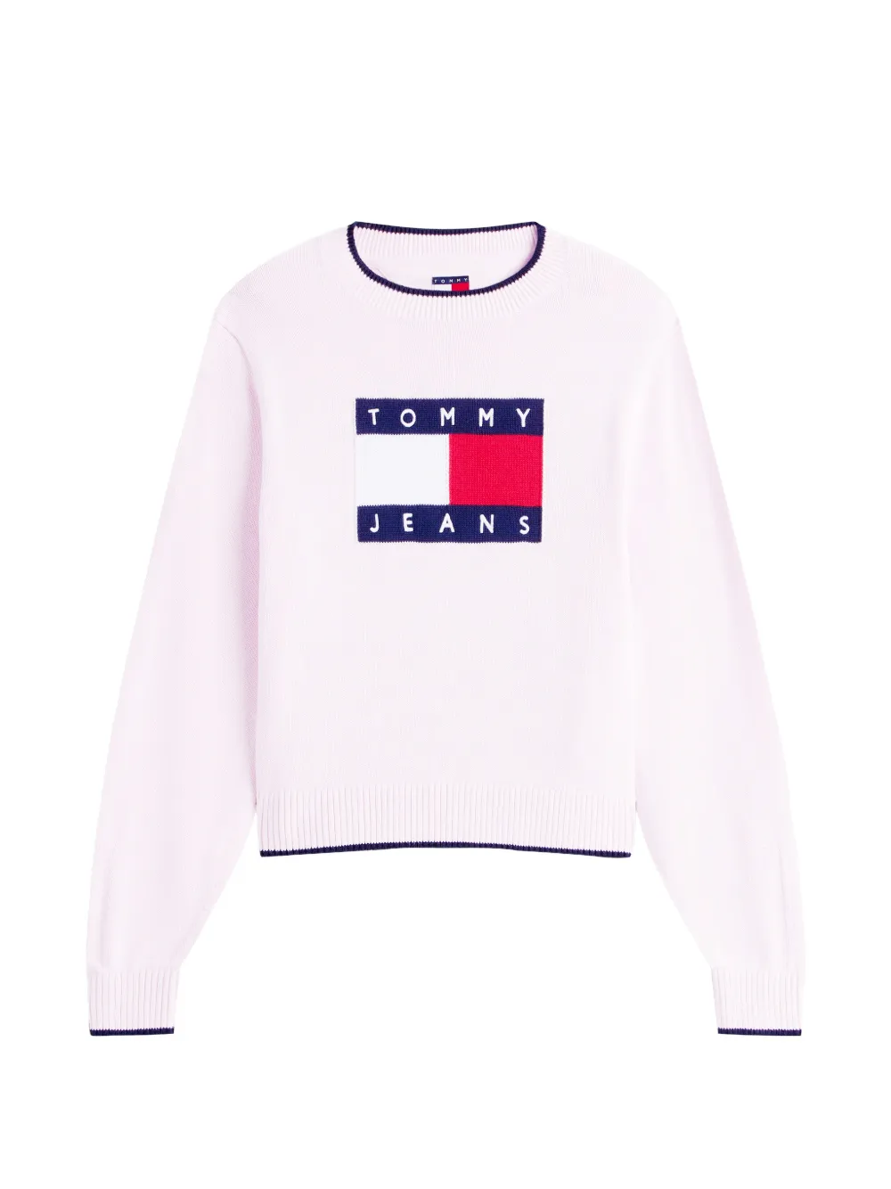 Tommy Hilfiger logo-detail sweater - Rosa