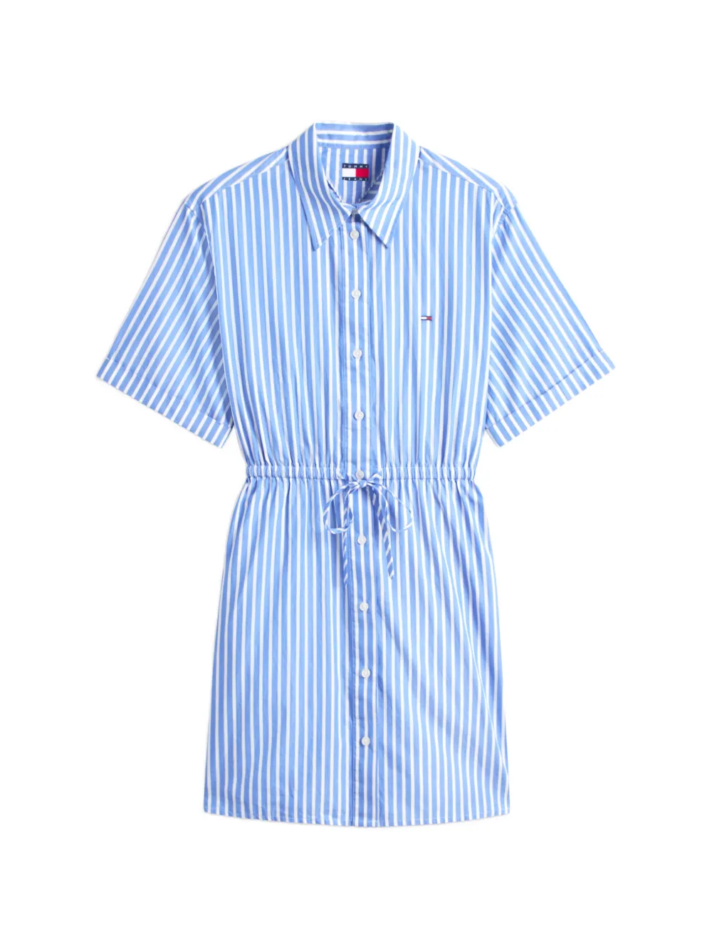 Tommy Hilfiger striped-pattern mini dress - Blu