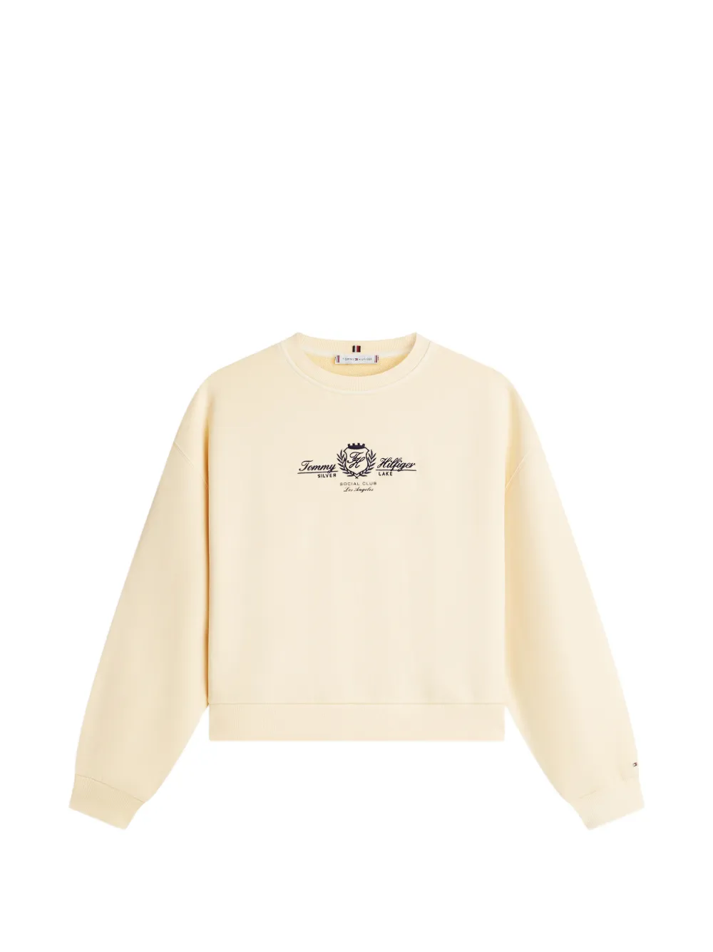 Tommy Hilfiger logo-motif sweatshirt - Giallo