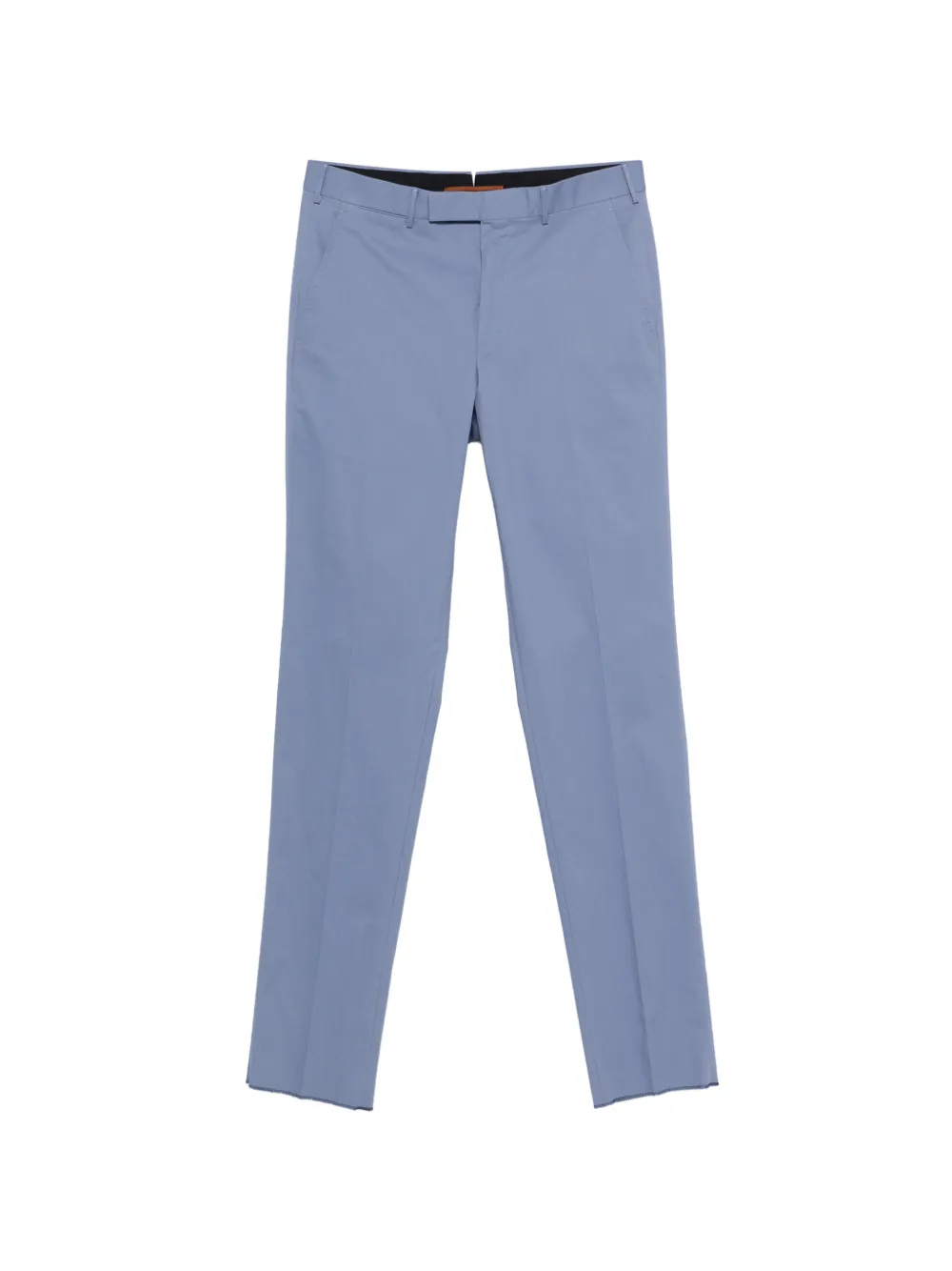 Zegna frayed trousers - Blu