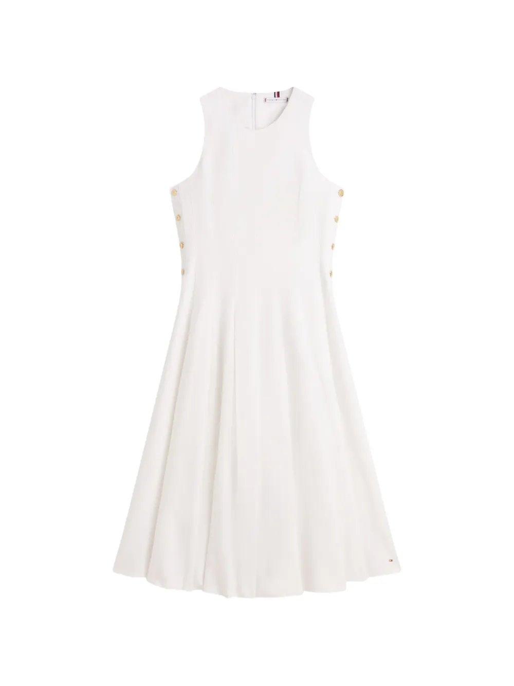 Tommy Hilfiger sleeveless midi dress - Bianco