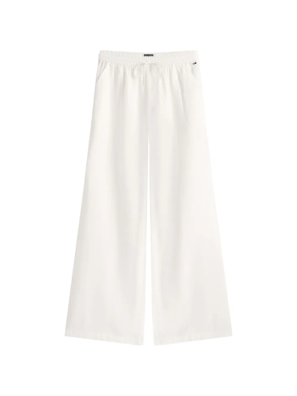 Tommy Hilfiger drawstring palazzo pants - Bianco