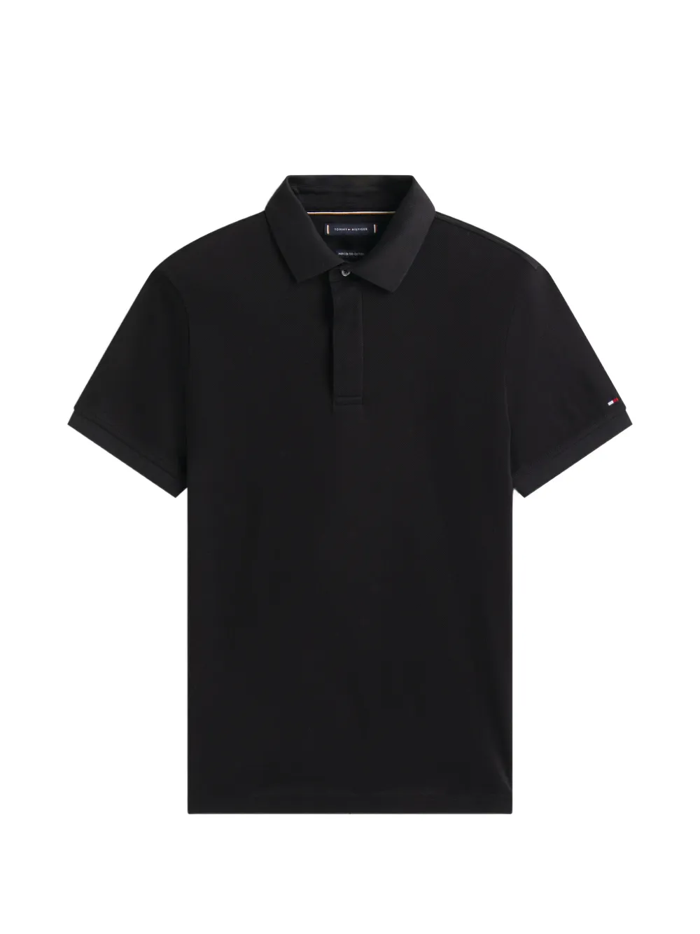 Tommy Hilfiger short-sleeve polo shirt – Black