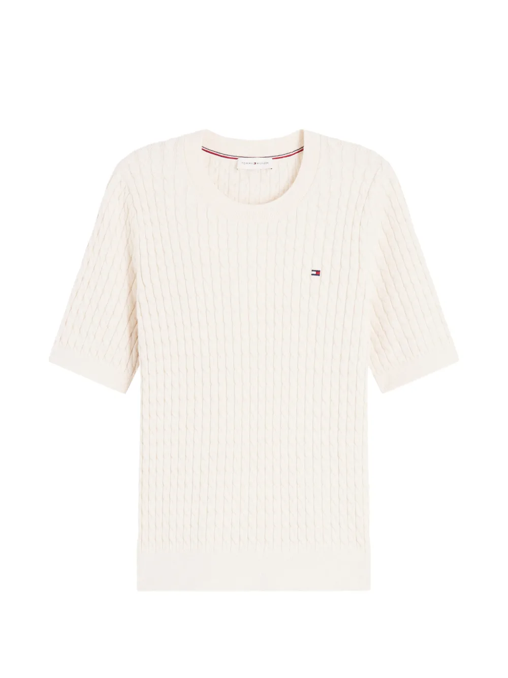 Tommy Hilfiger short-sleeve sweater - Toni neutri