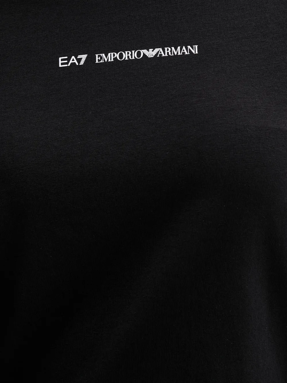Ea7 Emporio Armani long-sleeved T-shirt Zwart