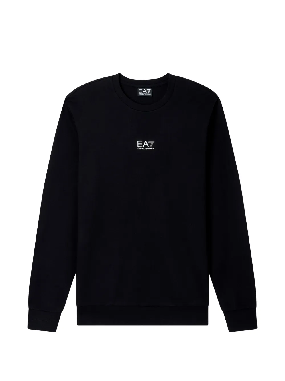 Ea7 Emporio Armani Trui met logoprint Zwart