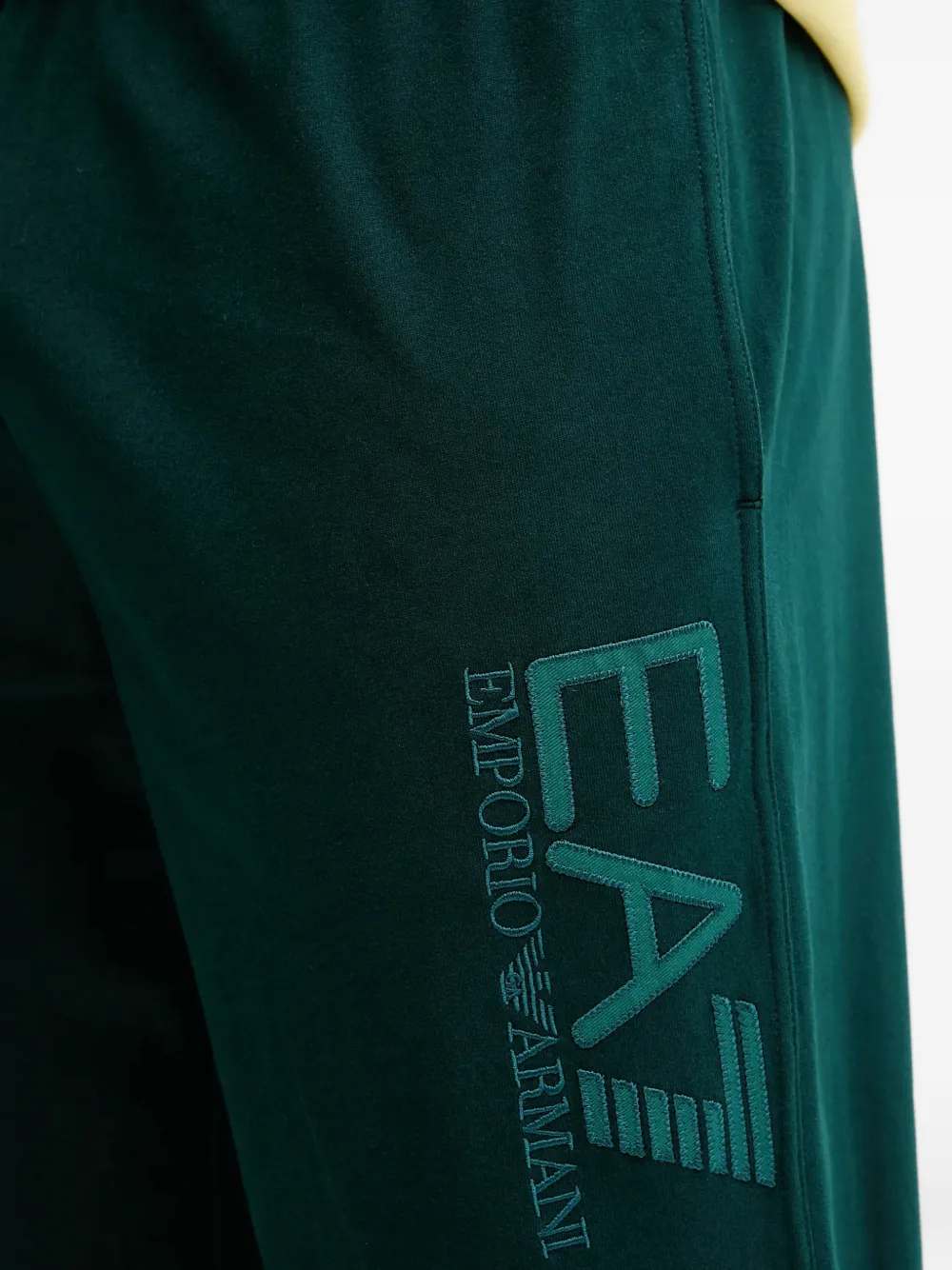 Ea7 Emporio Armani Trainingsbroek met logoprint Groen