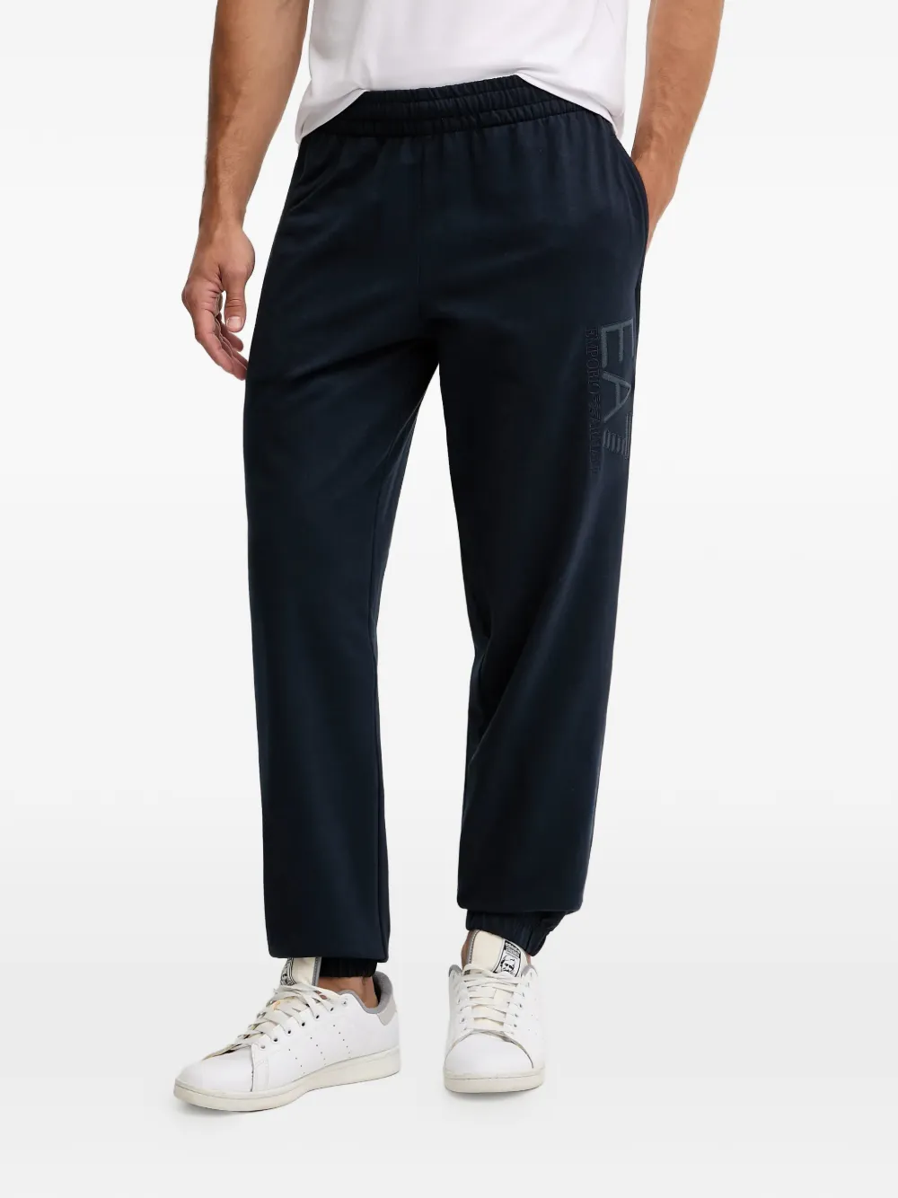 Ea7 Emporio Armani Jogginghose mit elastischem Bund - Blau