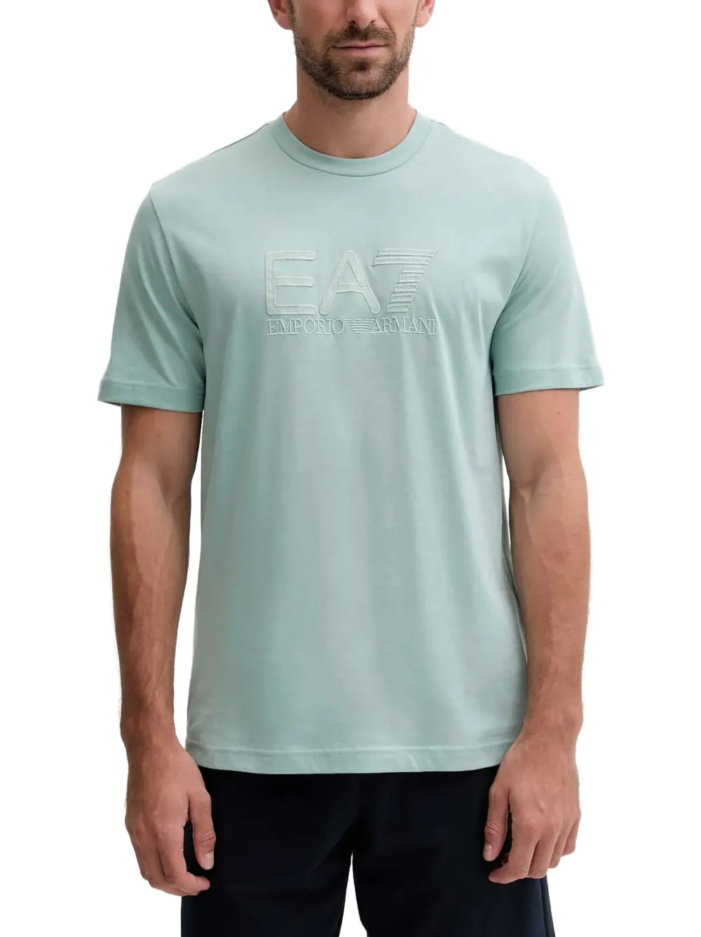 Ea7 Emporio Armani T-shirt con logo - Verde
