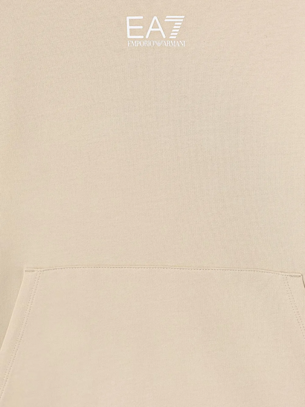 Ea7 Emporio Armani Core Identity hoodie Beige