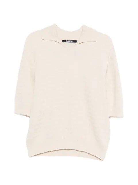 Jacquemus collar short-sleeve sweater
