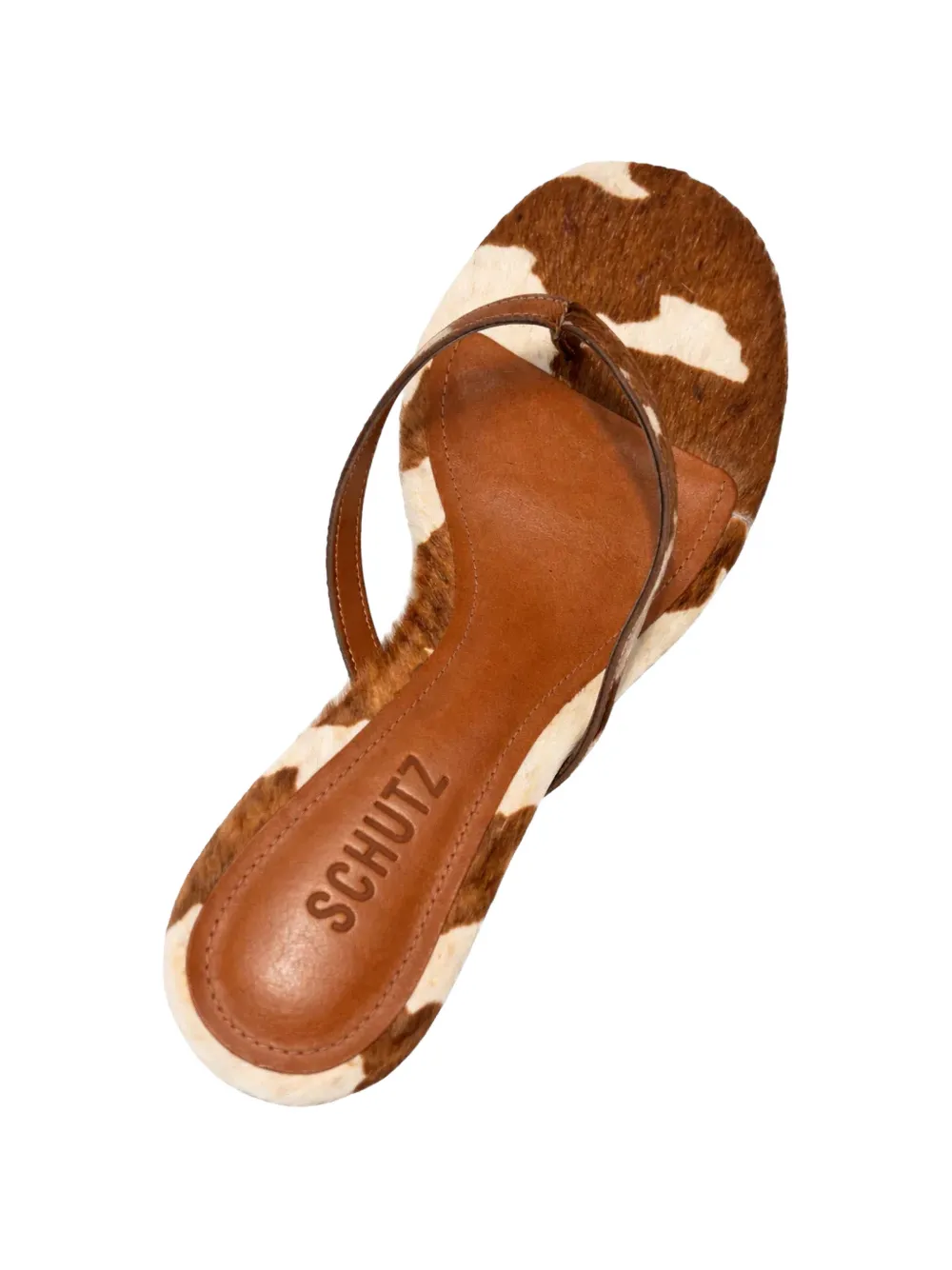 Schutz Carolyn pumps met hak Bruin